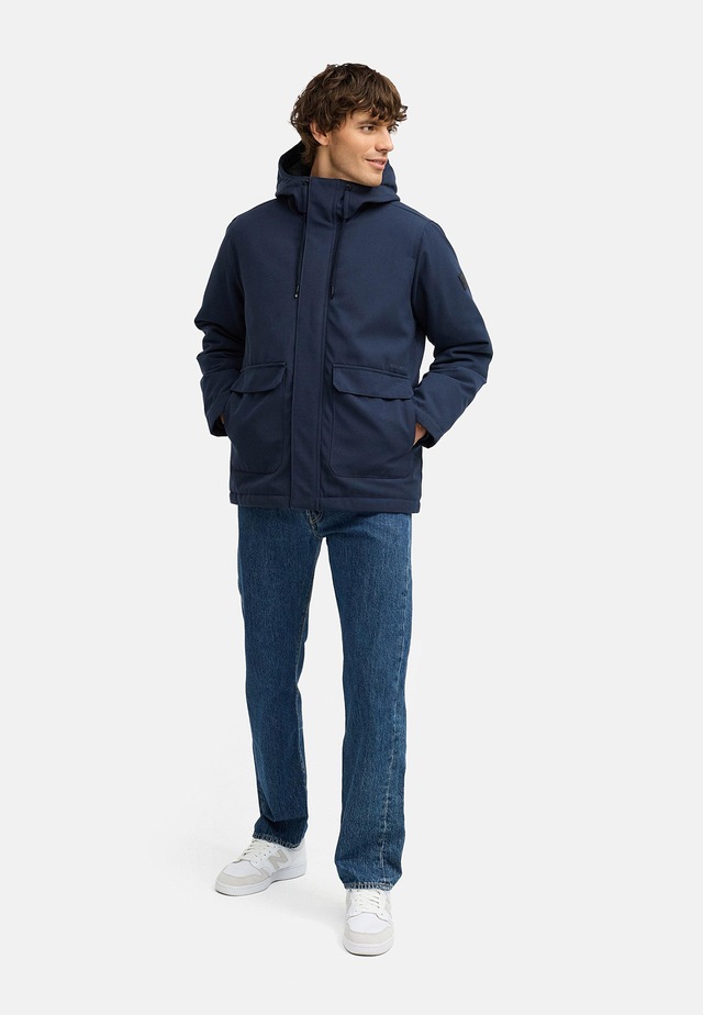 Ragwear Winterjacke »Mr Them« mit Kapuze stylische Herren Outdoorjacke mit großer Kapuze