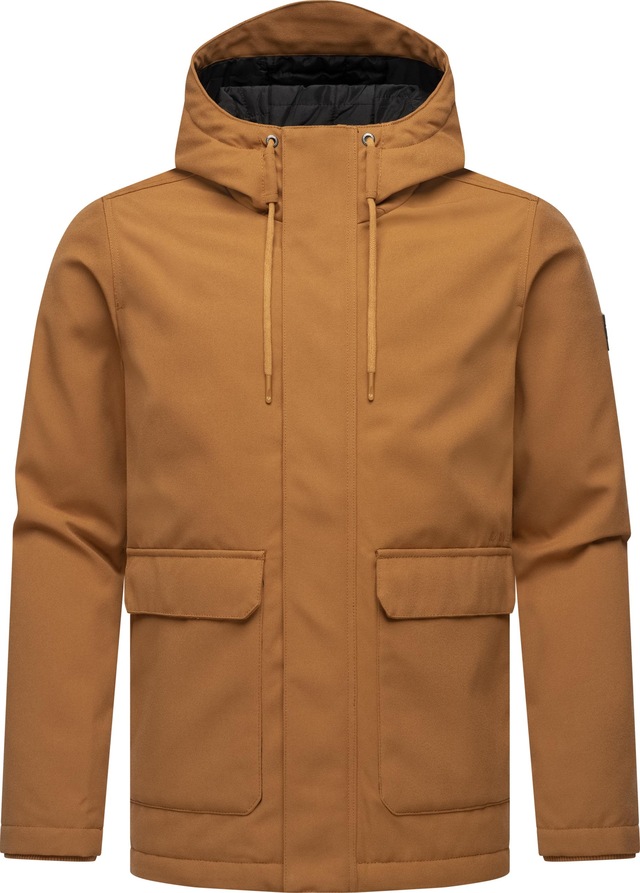 Ragwear Winterjacke »Mr Them« mit Kapuze stylische Herren Outdoorjacke mit großer Kapuze
