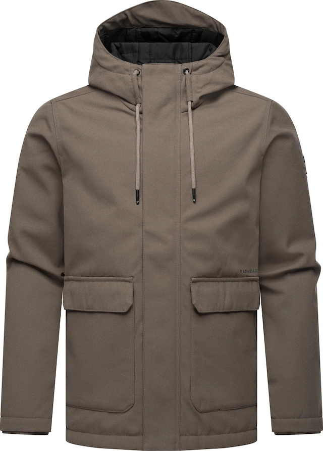 Ragwear Winterjacke »Mr Them« mit Kapuze stylische Herren Outdoorjacke mit großer Kapuze