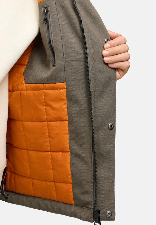 Ragwear Winterjacke »Mr Them« mit Kapuze stylische Herren Outdoorjacke mit großer Kapuze