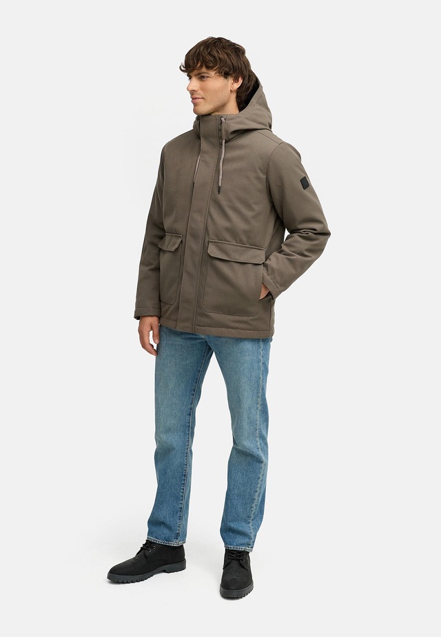 Ragwear Winterjacke »Mr Them« mit Kapuze stylische Herren Outdoorjacke mit großer Kapuze