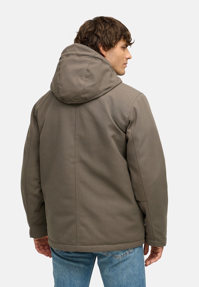 Ragwear Winterjacke »Mr Them« mit Kapuze stylische Herren Outdoorjacke mit großer Kapuze