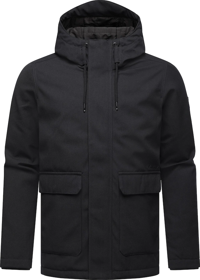 Ragwear Winterjacke »Mr Them« mit Kapuze stylische Herren Outdoorjacke mit großer Kapuze
