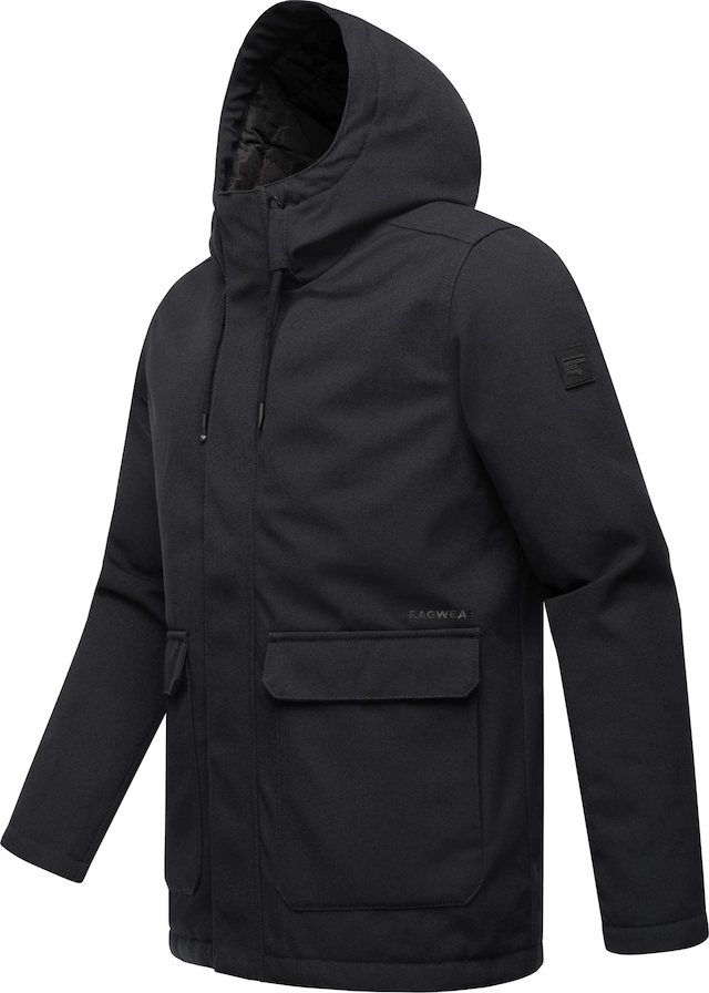 Ragwear Winterjacke »Mr Them« mit Kapuze stylische Herren Outdoorjacke mit großer Kapuze