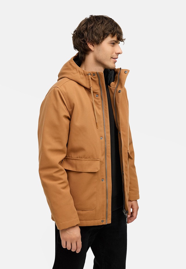 Ragwear Winterjacke »Mr Them« mit Kapuze stylische Herren Outdoorjacke mit großer Kapuze