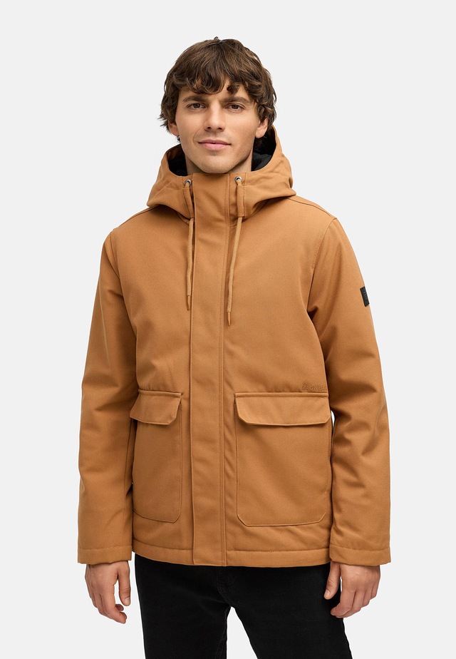 Ragwear Winterjacke »Mr Them« mit Kapuze stylische Herren Outdoorjacke mit großer Kapuze