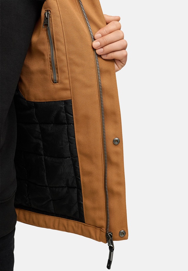 Ragwear Winterjacke »Mr Them« mit Kapuze stylische Herren Outdoorjacke mit großer Kapuze