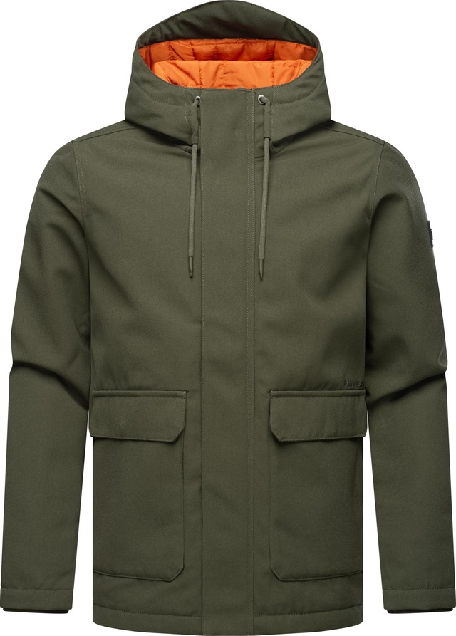 Ragwear Winterjacke »Mr Them« mit Kapuze stylische Herren Outdoorjacke mit großer Kapuze