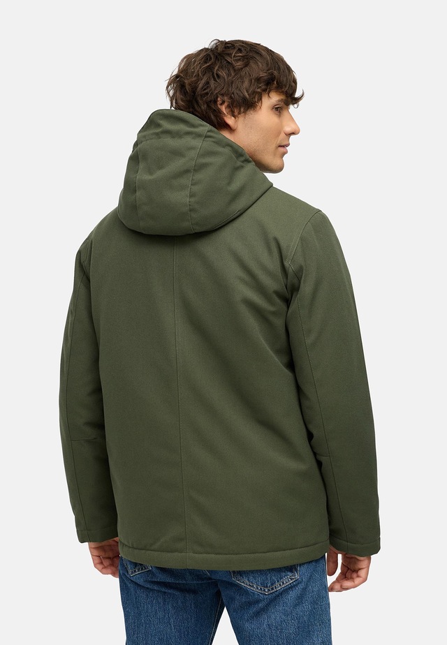 Ragwear Winterjacke »Mr Them« mit Kapuze stylische Herren Outdoorjacke mit großer Kapuze