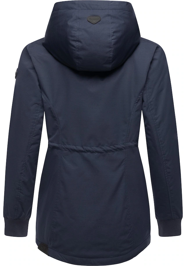 Ragwear Winterjacke »Dowey Warm Rain« 1 Stk. tlg. mit Kapuze Wasserdichte Damen Jacke für den Winter