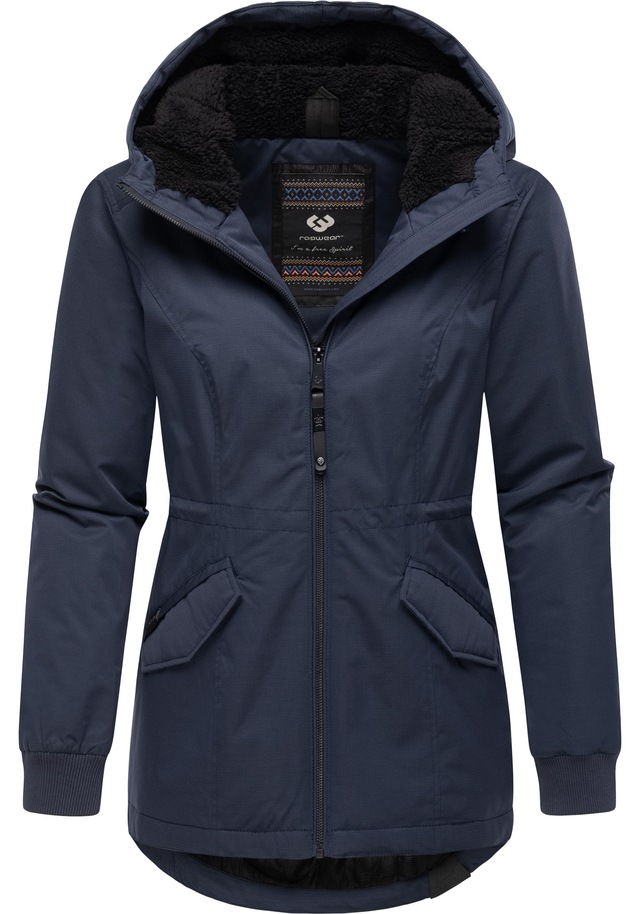 Ragwear Winterjacke »Dowey Warm Rain« 1 Stk. tlg. mit Kapuze Wasserdichte Damen Jacke für den Winter