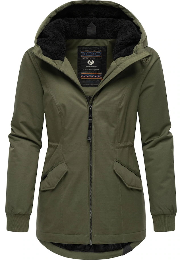 Ragwear Winterjacke »Dowey Warm Rain« 1 Stk. tlg. mit Kapuze Wasserdichte Damen Jacke für den Winter