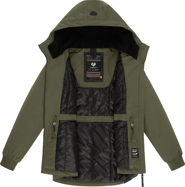 Ragwear Winterjacke »Dowey Warm Rain« 1 Stk. tlg. mit Kapuze Wasserdichte Damen Jacke für den Winter