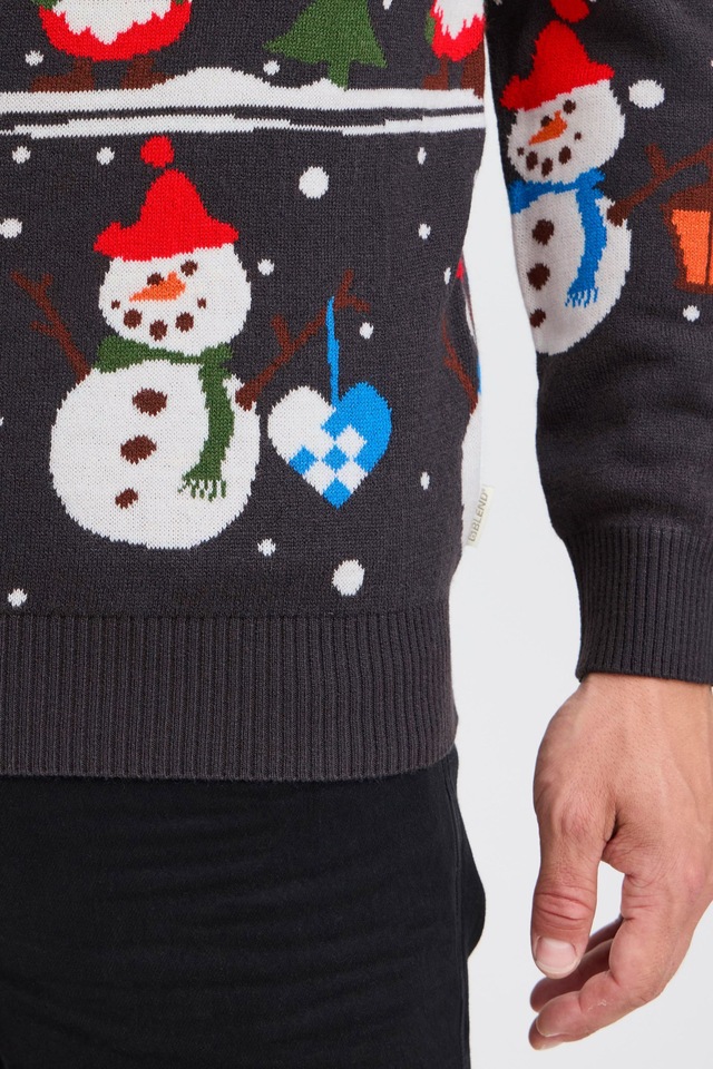 Blend Strickfleece-Pullover »Strickpullover BHChristian«