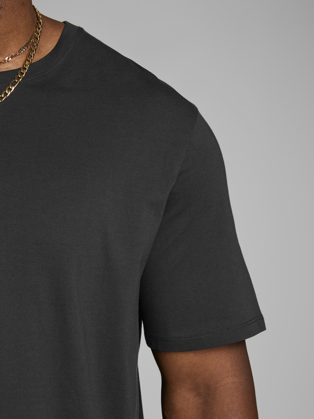 Jack & Jones PlusSize Rundhalsshirt »JJEORGANIC BASIC TEE SS O-NECK NOOS PLS« mit Rundhalsausschnitt