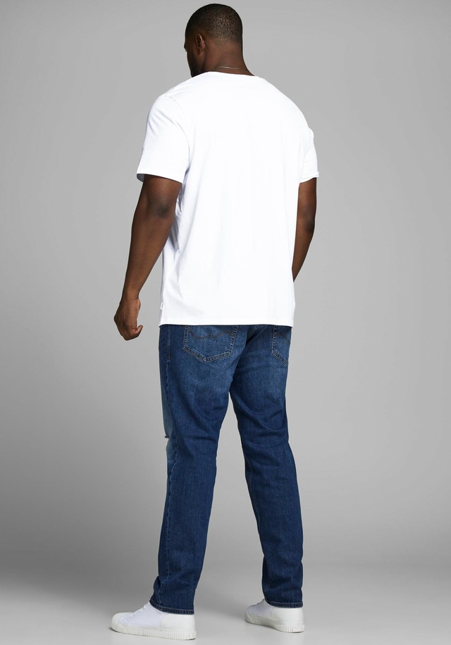 Jack & Jones PlusSize Rundhalsshirt »JJEORGANIC BASIC TEE SS O-NECK NOOS PLS« mit Rundhalsausschnitt