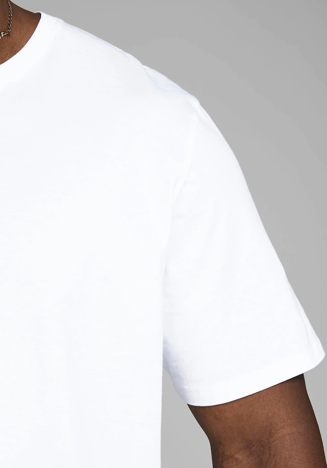Jack & Jones PlusSize Rundhalsshirt »JJEORGANIC BASIC TEE SS O-NECK NOOS PLS« mit Rundhalsausschnitt