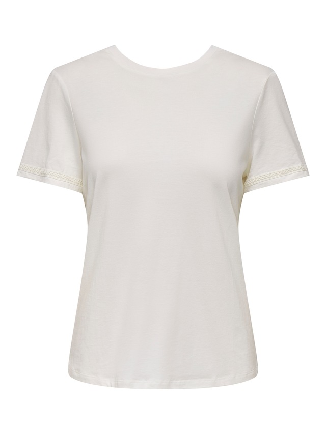 ONLY Kurzarmshirt »ONLSIGRID S/S O-NECK TOP JRS«