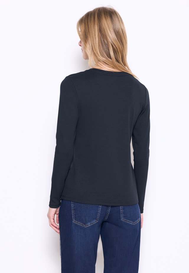STREET ONE STUDIO Langarmshirt im soften Baumwoll-Mix