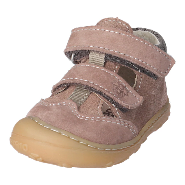 PEPINO by RICOSTA Lauflernschuh »Ebi WMS: weit« Klettschuh, Babyschuh, Lederinnensohle, Größenschablone zum Download