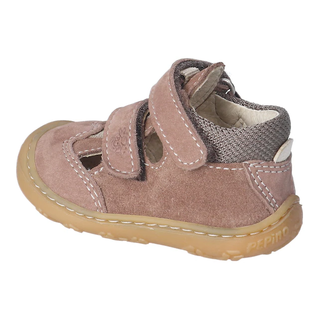 PEPINO by RICOSTA Lauflernschuh »Ebi WMS: weit« Klettschuh, Babyschuh, Lederinnensohle, Größenschablone zum Download