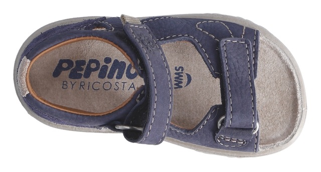 PEPINO by RICOSTA Lauflernschuh »Claas WMS: mittel« Sandale mit Klett, WMS-System, Leder, Größenschablone zum Download