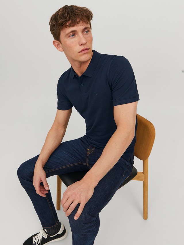 Jack & Jones Poloshirt »BASIC POLO« Baumwolle, slim fit