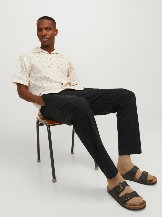 Jack & Jones Stoffhose »JPSTKANE SUMMER JOGGER SN« mit Bündchen