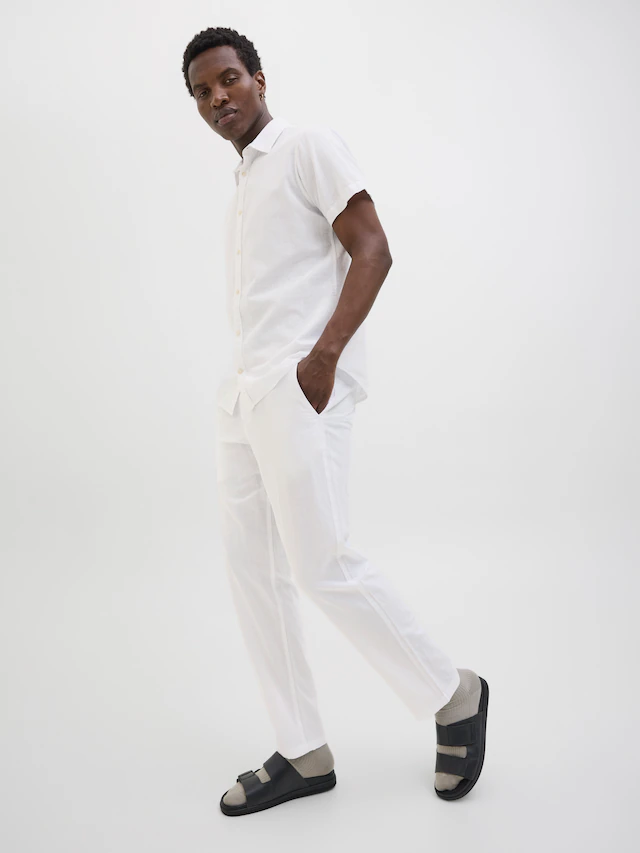 Jack & Jones Stoffhose »JPSTKANE SUMMER JOGGER SN« mit Bündchen