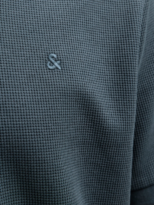 Jack & Jones »JJEAUSTIN POLO SS NOOS« Materialmix, regular fit
