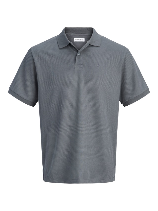 Jack & Jones »JJEAUSTIN POLO SS NOOS« Materialmix, regular fit