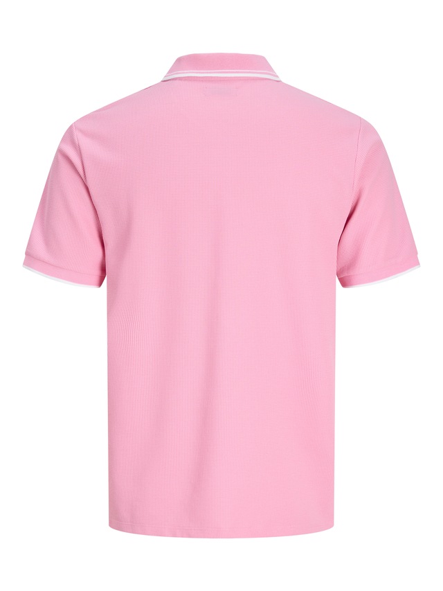 Jack & Jones »JJEAUSTIN POLO SS NOOS« Materialmix, regular fit