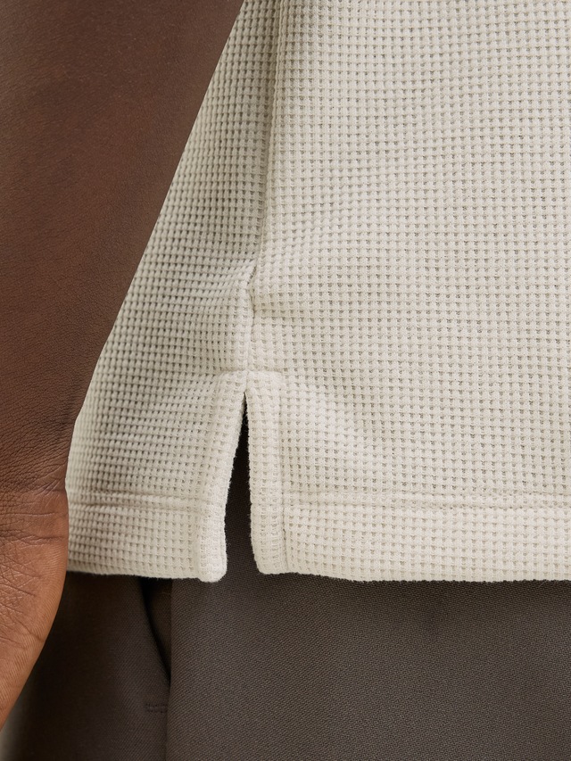 Jack & Jones »JJEAUSTIN POLO SS NOOS« Materialmix, regular fit