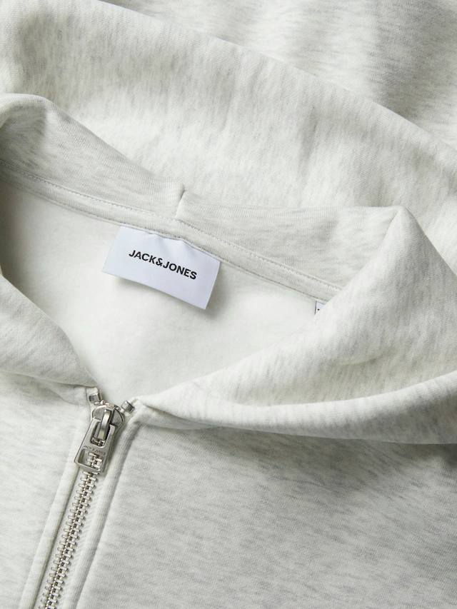Jack & Jones Kapuzensweatjacke »JJEURBAN EDGE SWEAT ZIP HOOD NOOS« mit Rippbündchen