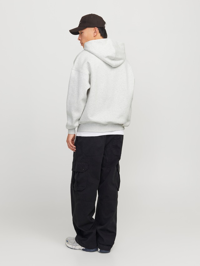 Jack & Jones Kapuzensweatjacke »JJEURBAN EDGE SWEAT ZIP HOOD NOOS« mit Rippbündchen