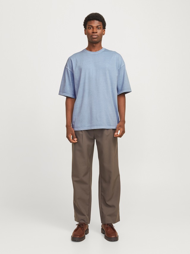 Jack & Jones Rundhalsshirt »JJECHARGE FADED TEE O-NECK NOOS« mit Rundhalsausschnitt