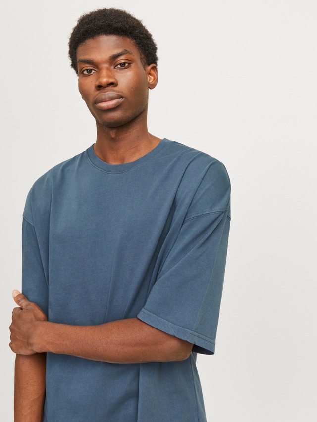Jack & Jones Rundhalsshirt »JJECHARGE FADED TEE O-NECK NOOS« mit Rundhalsausschnitt