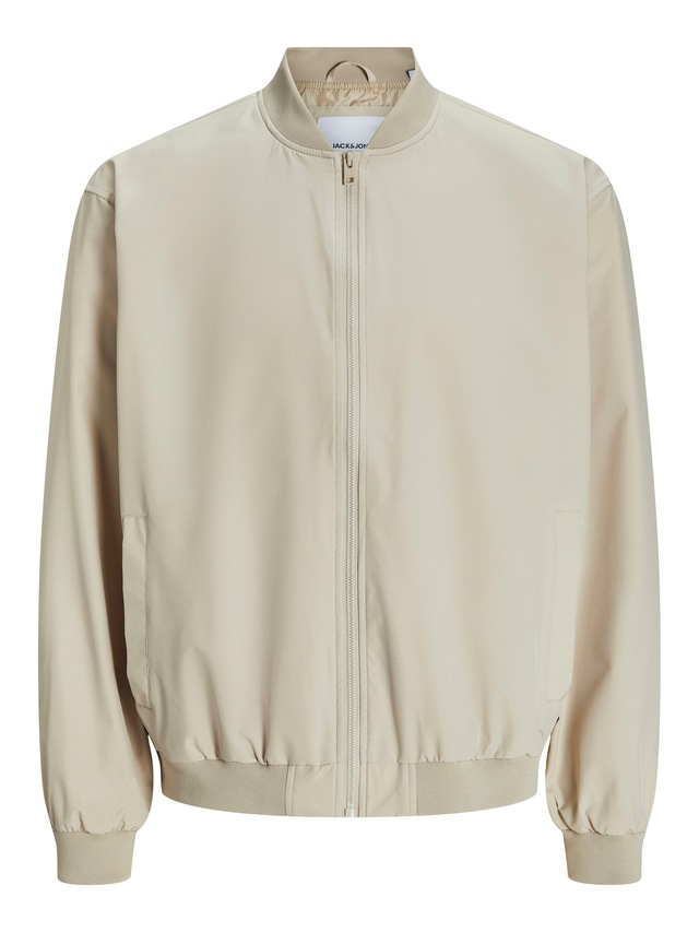 Jack & Jones Bomberjacke »JJECHARGE BOMBER JACKET NOOS« ohne Kapuze mit Rippbündchen