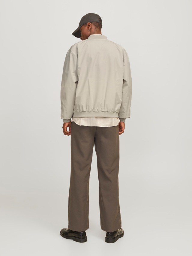 Jack & Jones Bomberjacke »JJECHARGE BOMBER JACKET NOOS« ohne Kapuze mit Rippbündchen