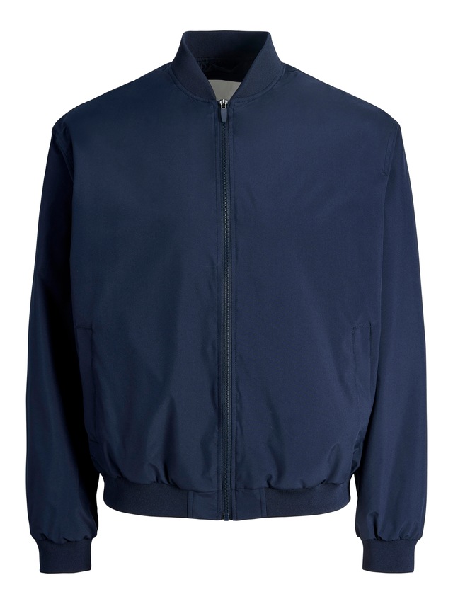 Jack & Jones Bomberjacke »JJECHARGE BOMBER JACKET NOOS« ohne Kapuze mit Rippbündchen