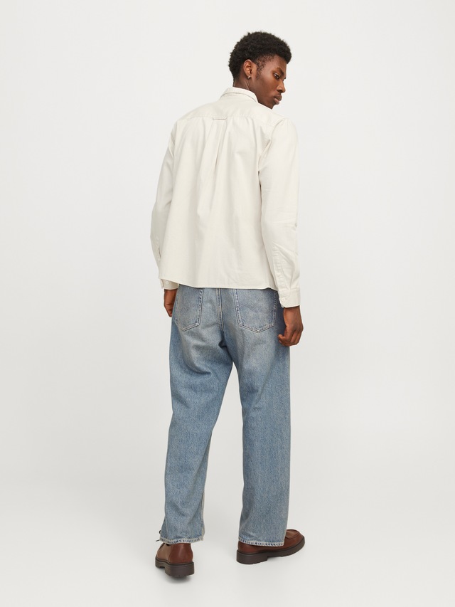 Jack & Jones Langarmhemd »JJETRAVIS SHIRT LS NOOS« mit Brusttaschen