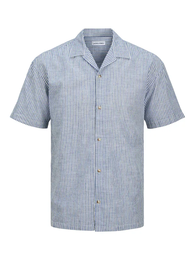 Jack & Jones »JJESUMMER RESORT SHIRT SS SN« mit Resort Kragen