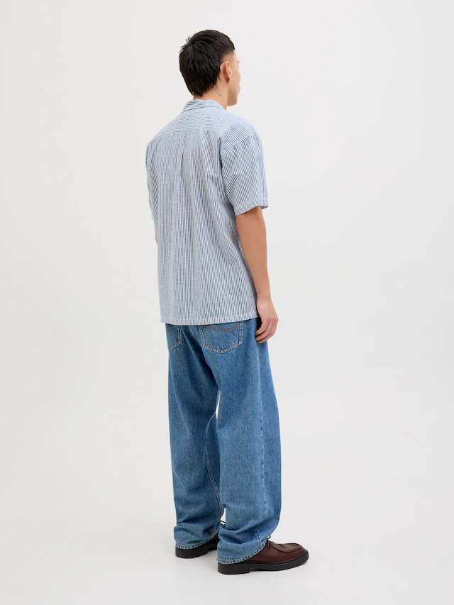 Jack & Jones »JJESUMMER RESORT SHIRT SS SN« mit Resort Kragen