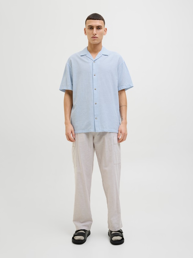 Jack & Jones »JJESUMMER RESORT SHIRT SS SN« mit Resort Kragen