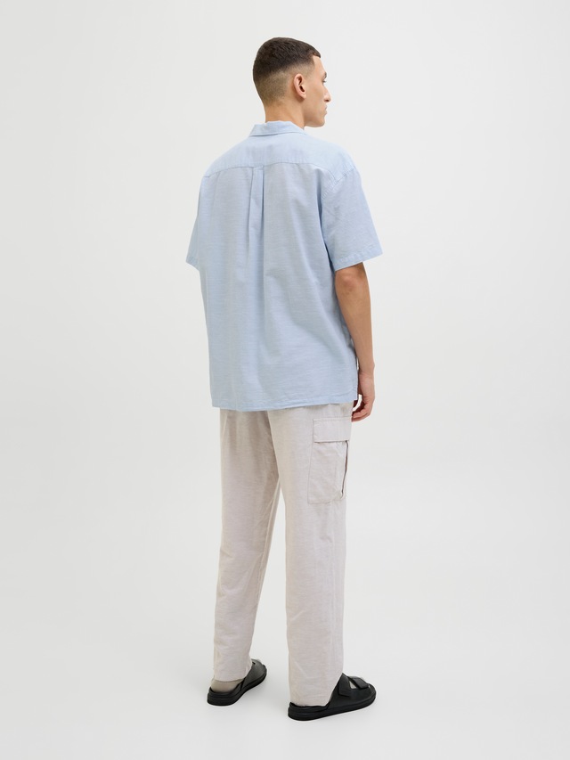Jack & Jones »JJESUMMER RESORT SHIRT SS SN« mit Resort Kragen