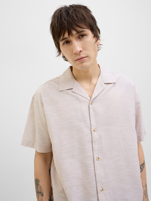 Jack & Jones »JJESUMMER RESORT SHIRT SS SN« mit Resort Kragen