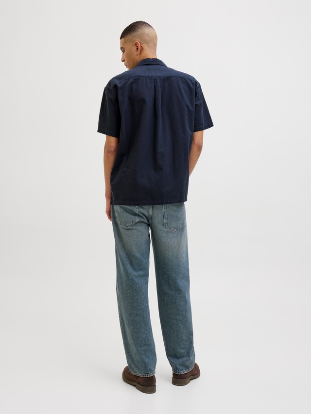 Jack & Jones »JJESUMMER RESORT SHIRT SS SN« mit Resort Kragen