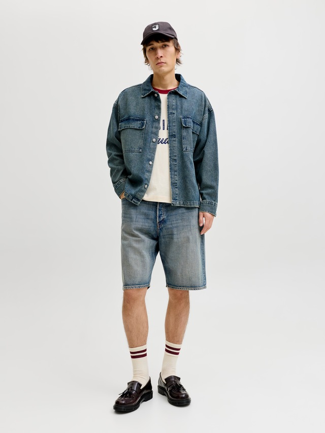 Jack & Jones Relaxshorts »JJIALEX JJORIGINAL SHORTS SBD 300 SN« Baumwolle