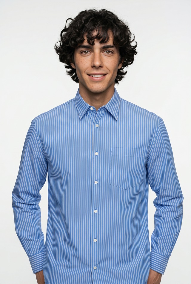 Jack & Jones Langarmhemd »JJECODY POPLIN SHIRT LS SN« mit Streifen Muster