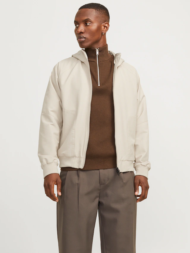 Jack & Jones Bomberjacke »JJEPERFECT BOMBER NOOS« mit Kapuze mit Kapuze